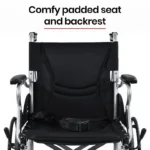 Equipmed SmartLine 20 Foldable Wheelchair tamworth aus
