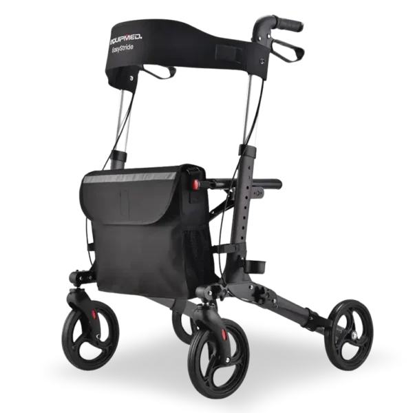 Equipmed SmartRoller 2-in-1 Rollator and Wheelchair