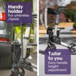 Equipmed SmartRoller 2-in-1 Rollator and Wheelchair dubbo nsw