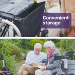 Equipmed SmartRoller 2-in-1 Rollator and Wheelchair sydney australia