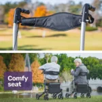 Equipmed SmartRoller 2-in-1 Rollator and Wheelchair tamworth nsw