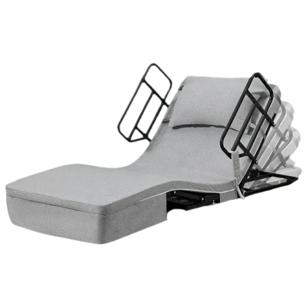 Adjustable Bed with Back and Leg Lift