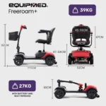 FreeRoam+ Mid-Size Mobility Scooter - Image 2