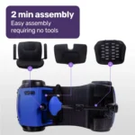 FreeRoam Mid-Sized Foldable Mobility Scooter - Image 3