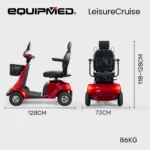 LeisureCruise XL Mobility Scooter - Image 3