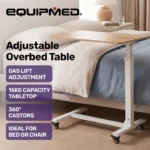 Overbed Table with Gas Lift - Image 3
