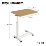 Overbed Table with Gas Lift - Image 2