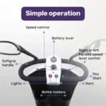 Pathline Series Mid-Size Mobility Scooter - Image 4