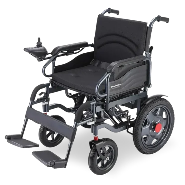 PowerCruise LongRange Electric Folding Wheelchair