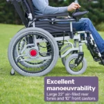 PowerCruise Premium XL Foldable Electric Wheelchair - Image 4