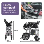PowerCruise Transit+ Electric Wheelchair - Image 3