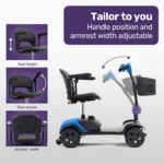 SmartRider Mid-Sized Mobility Scooter - Image 4