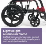 Transitline Lite 16" Foldable Wheelchair - Image 8