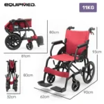 Transitline Lite 16" Foldable Wheelchair - Image 3