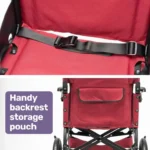 Transitline Lite 16" Foldable Wheelchair - Image 4