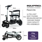Ultra-Lightweight Folding Electric Mobility Scooter - Image 2