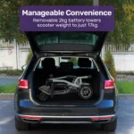 Ultra-Lightweight Folding Electric Mobility Scooter - Image 3
